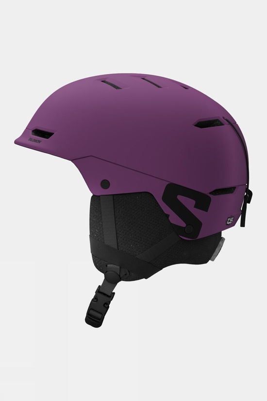 Salomon Junior Husk Snow Helmet Pansy