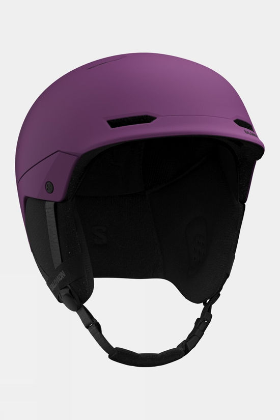 Salomon Junior Husk Snow Helmet Pansy