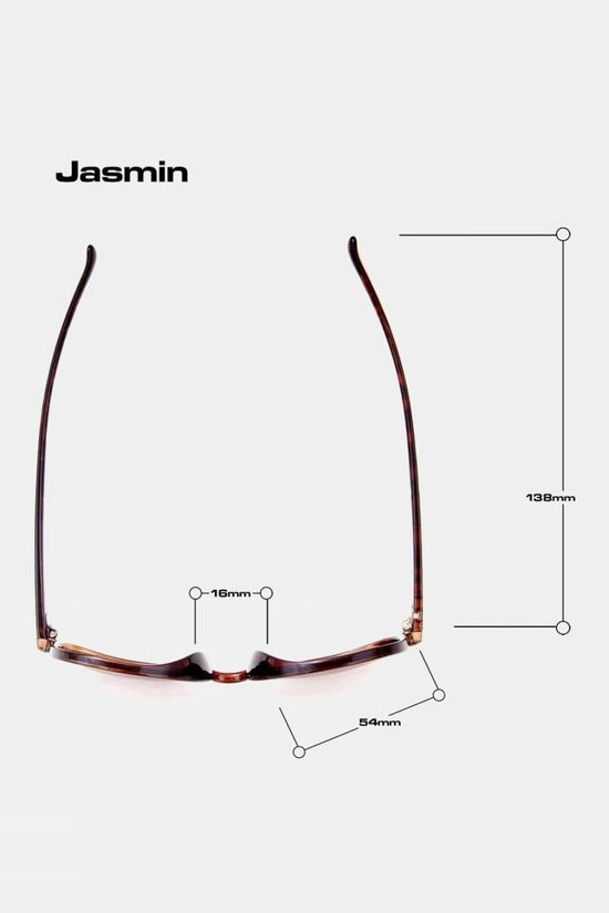 Bloc Womens Jasmin Sunglasses Shiny Tort/Brown Grad