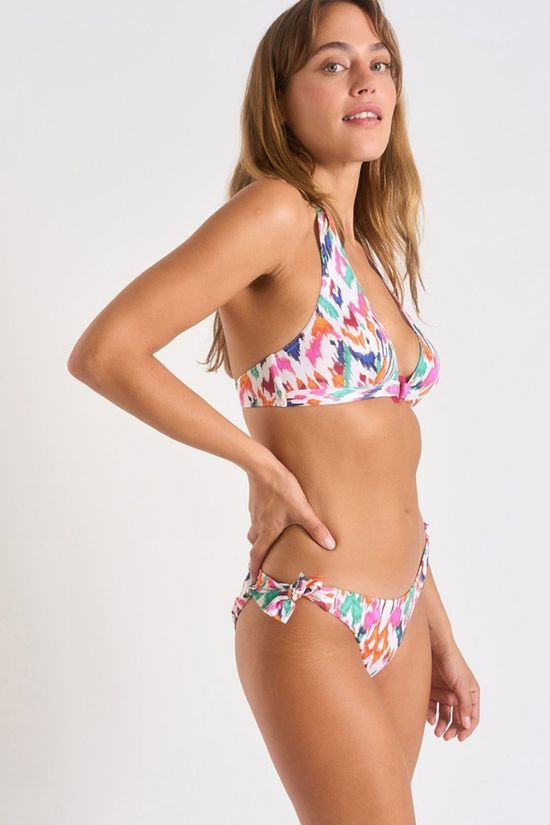 Livia Womens Siyam Makassar Bikini Top Ecru