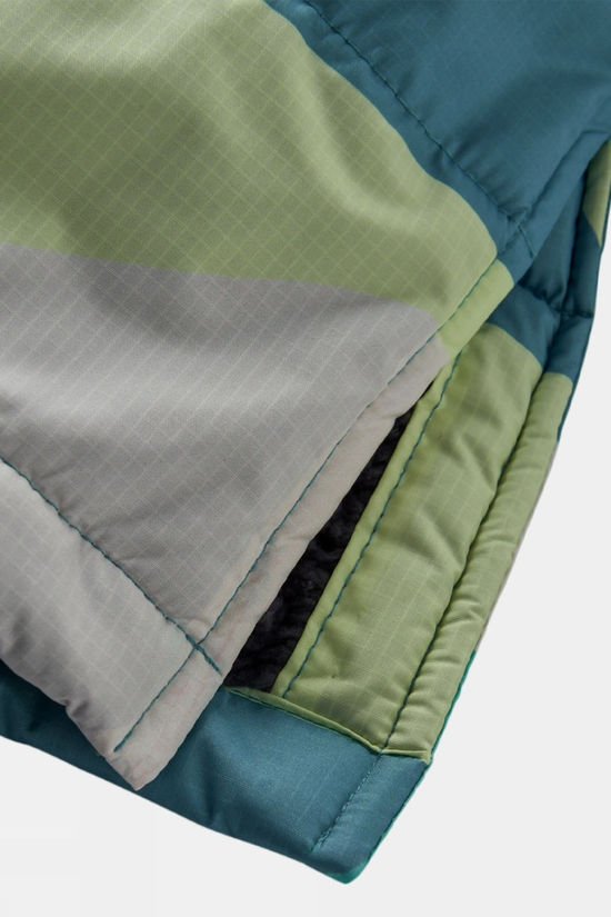 Passenger Unisex Waves Recycled Sherpa Lined Changing Robe Vista Patchwork Aqua