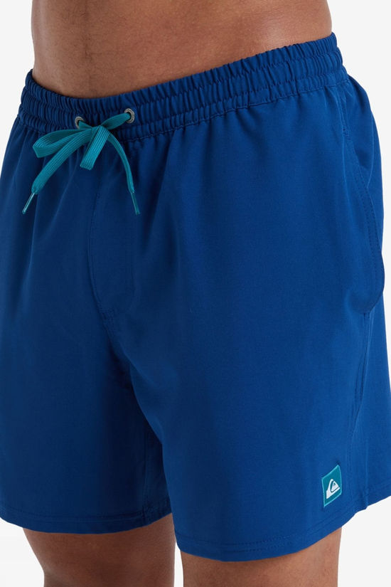 Quiksilver Mens Surfsilk Solid Volley 16" Swim Shorts Estate Blue