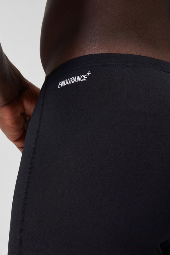 Speedo Mens Endurance+ Jammer Swim Shorts Black