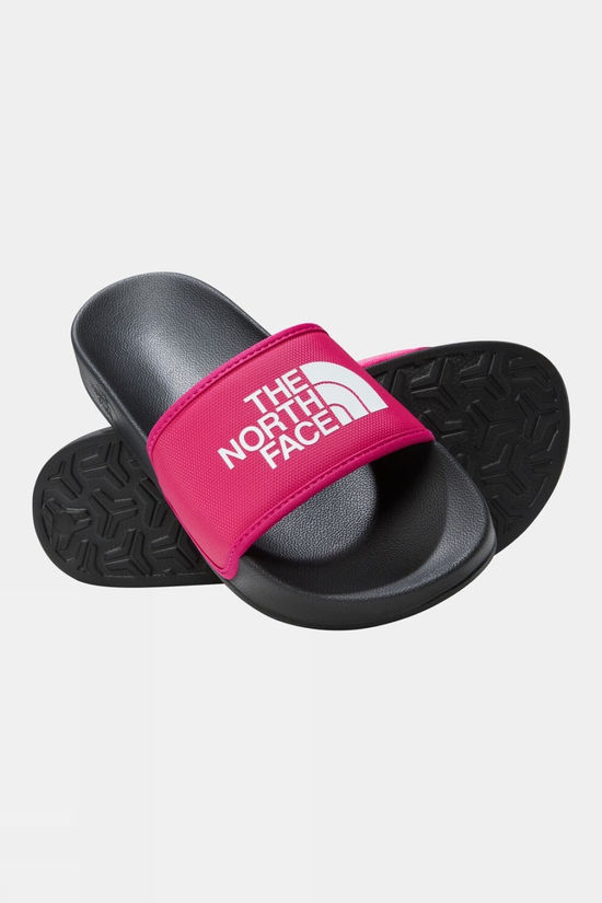 The North Face Womens Base Camp Slides III Pink Primrose/Tnf Black
