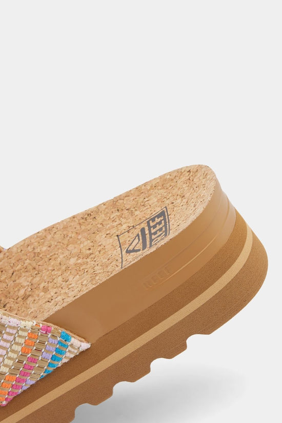 Reef Womens Cushion Vista Hi Sandals Beachy Woven