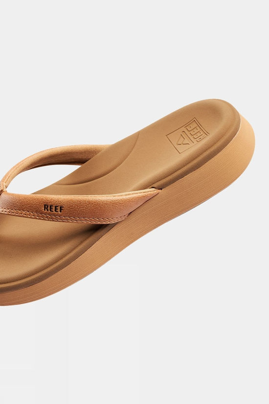 Reef Womens Cushion Cloud Flip Flops Natural
