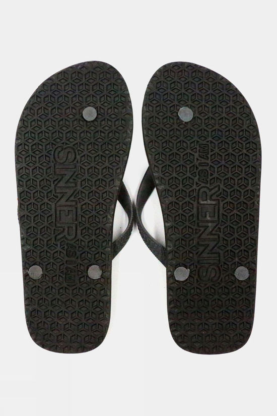 Sinner Mens Capitola Flip Flops Orange Light Brown