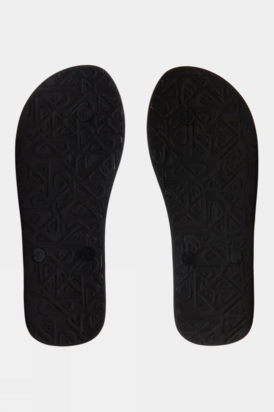 Quiksilver Mens Molokai Art II Flip Flops Black/Blue/Pink