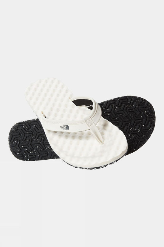 The North Face Womens Base Camp Mini II Flip Flops Gardenia White/Tnf Black
