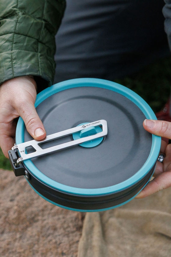 Sea to Summit Frontier Ultralight Collapsible One Pot Cook Set - 2 Person, 5 Piece No Colour/Mix