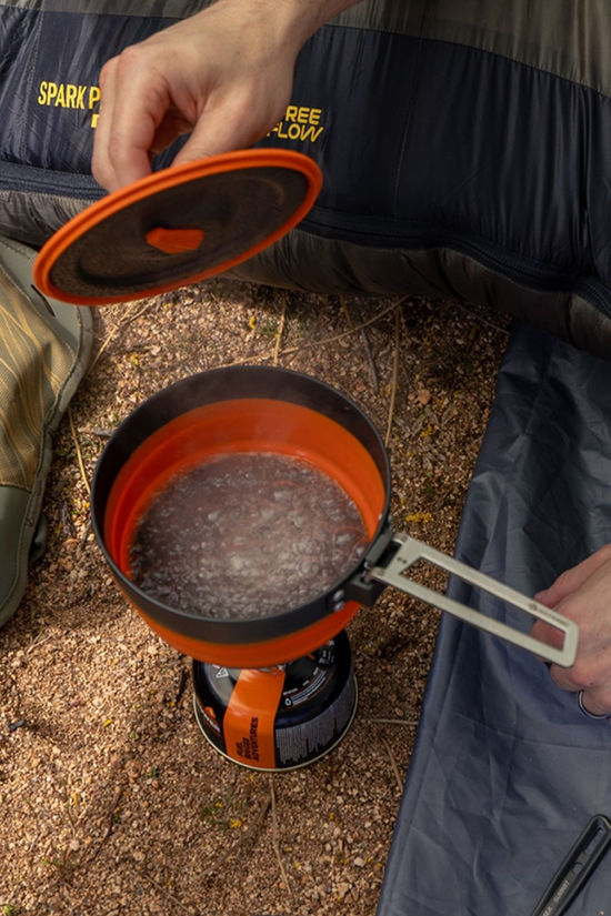 Sea to Summit Frontier Ultralight Collapsible 1L Pouring Pot Puffin'S Bill Orange