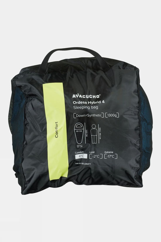 Ayacucho Ordesa 4 Hybrid -2ºC Sleeping Bag Black Iris