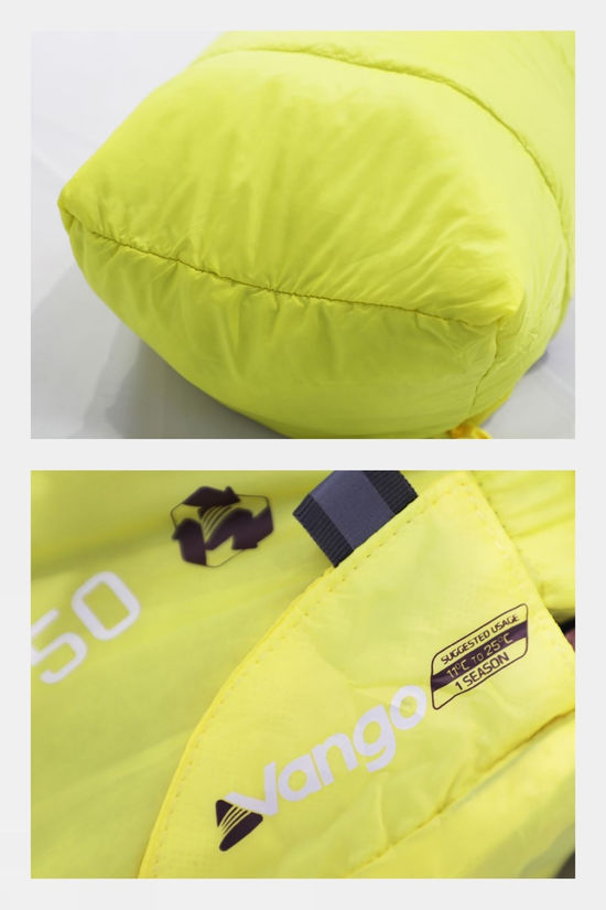 Vango Microlite 50 Sleeping Bag Blazing Yellow