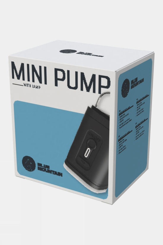 Blue Mountain Mini Pump With Lamp  No Colour