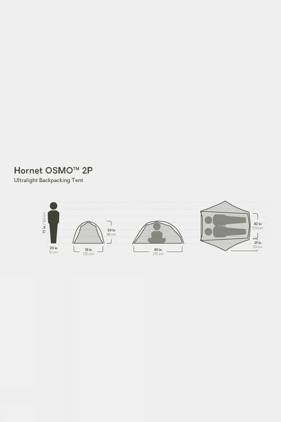 Nemo Hornet Osmo 2P Tent Birch Bud/Goodnight Gray