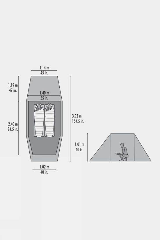 MSR Tindheim 2 Tent Green