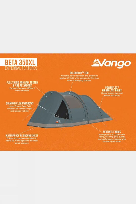 Vango Beta 350XL CLR Tent Mineral Green