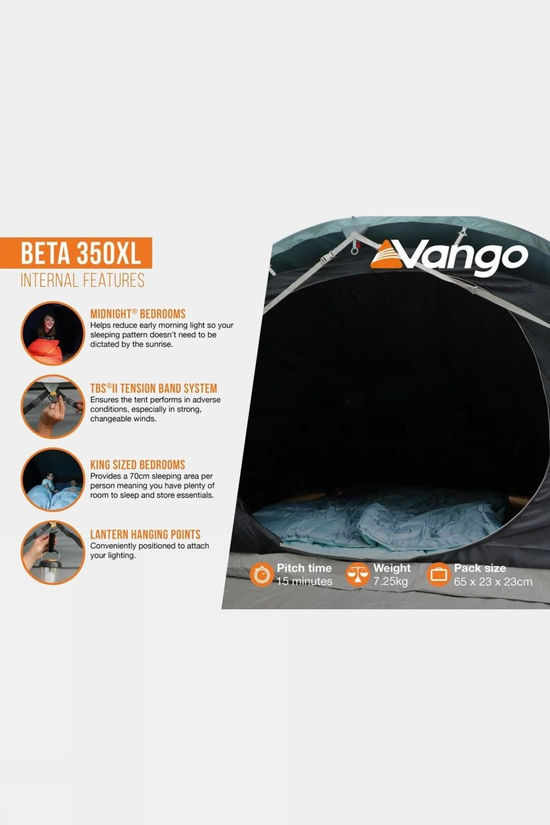 Vango Beta 350XL CLR Tent Mineral Green