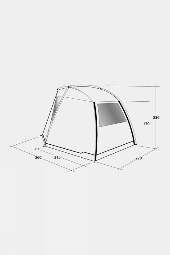 Outwell Woodcrest Driveaway Awning Green/Grey