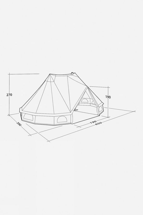 Robens Klondike Twin Tent Brown/Brown