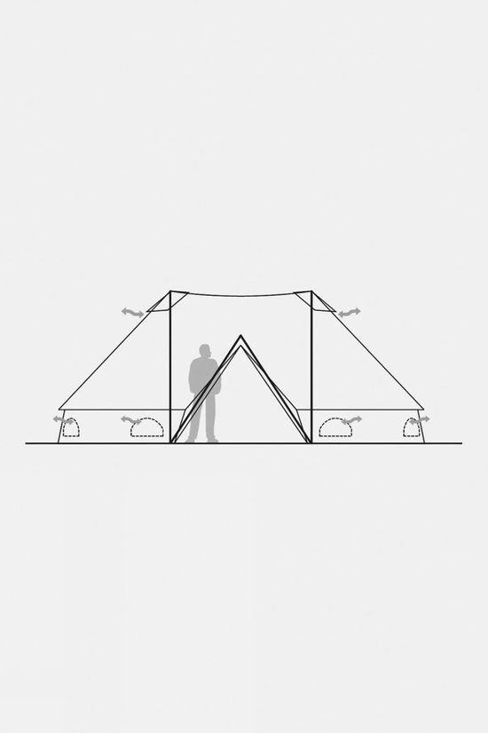 Robens Klondike Twin Tent Brown/Brown