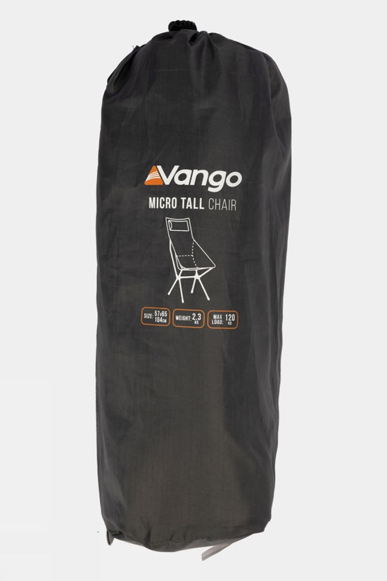 Vango Micro Tall Camping Chair  Excalibur