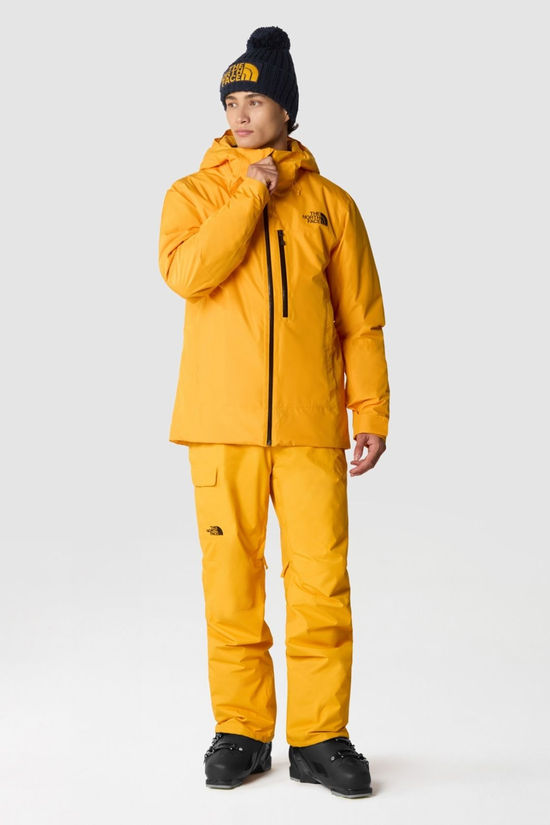 The North Face Mens Descendit Ski Jacket Summit Gold