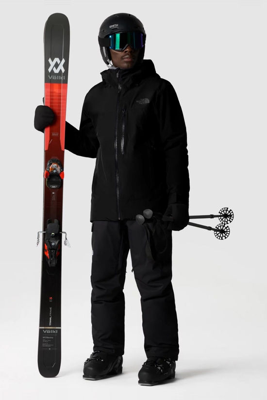 The North Face Mens Descendit Ski Jacket TNF Black