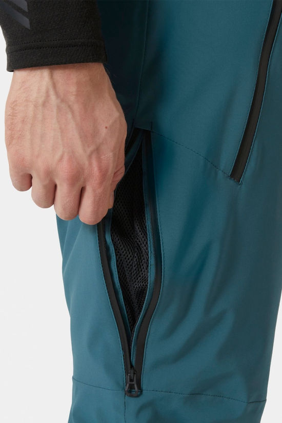 Helly Hansen Mens Alpha Lifaloft Insulated Ski Pants - Regular  Dark Creek