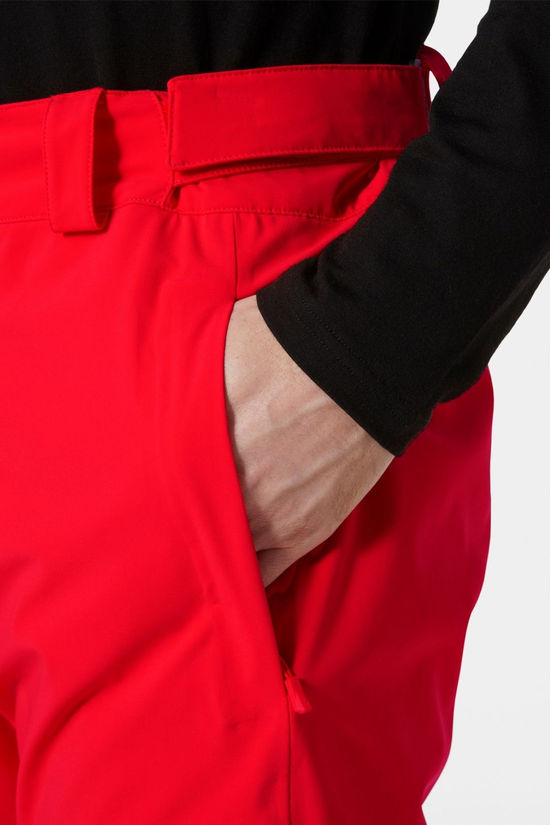 Helly Hansen Mens Rapid Insulated Ski Pants - Regular  Red