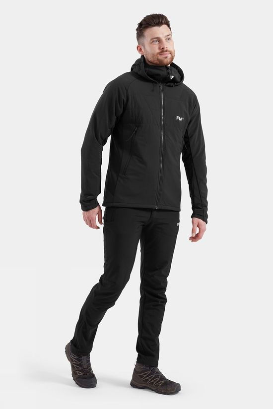 FW Apparel Mens Manifest Hybrid Tour Hoodie Jacket Slate Black