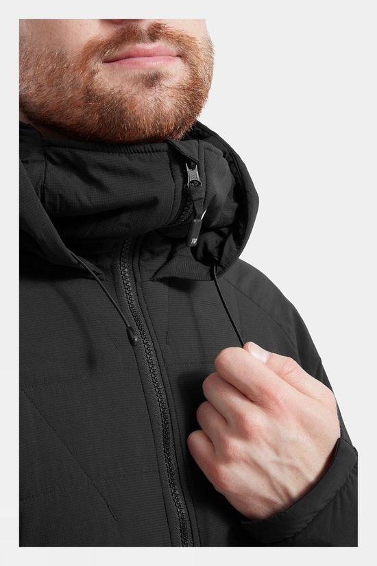 FW Apparel Mens Manifest Hybrid Tour Hoodie Jacket Slate Black