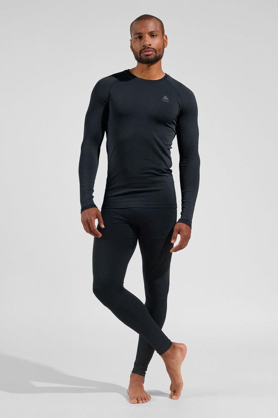 Odlo Mens Performance Warm Eco Long Base Layer Bottom Black