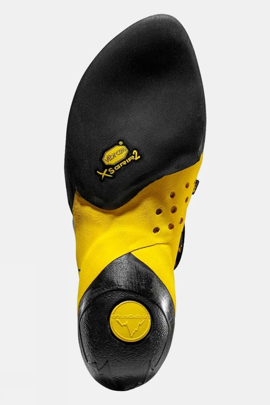 La Sportiva Mens Solution Climbing Shoes White/Yellow