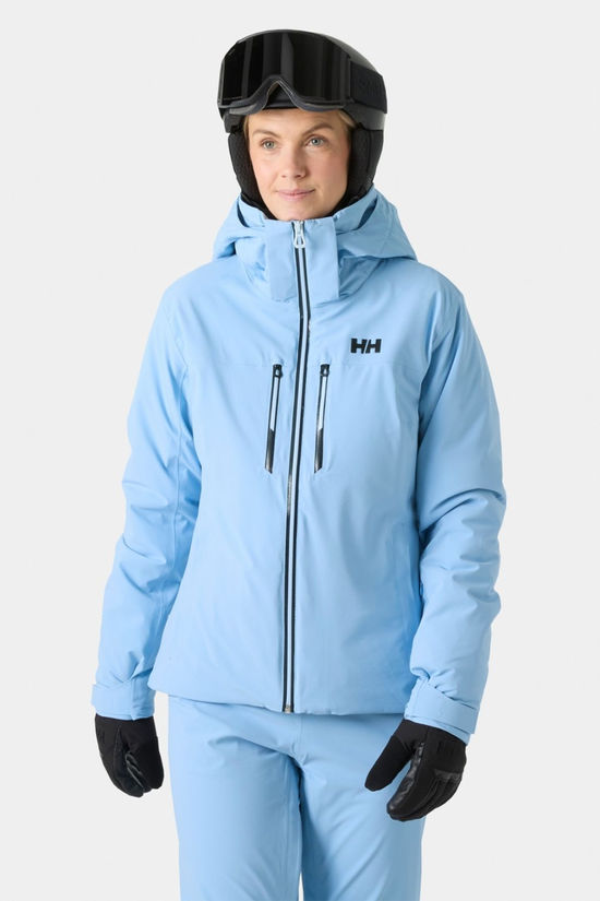 Helly Hansen Womens Alphelia Lifaloft Ski Jacket Bright Blue