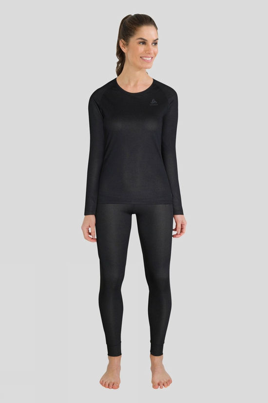 Odlo Womens Active F-Dry Light Long Base Layer Bottom Black