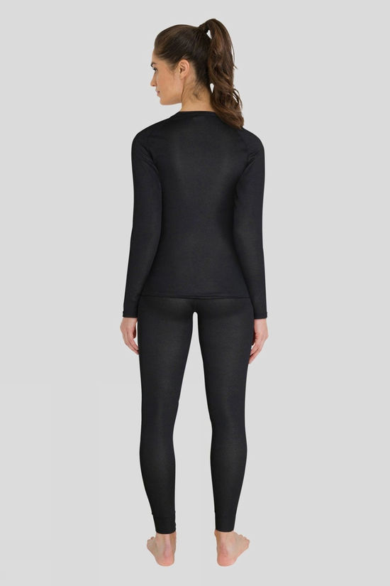 Odlo Womens Active F-Dry Light Long Base Layer Bottom Black