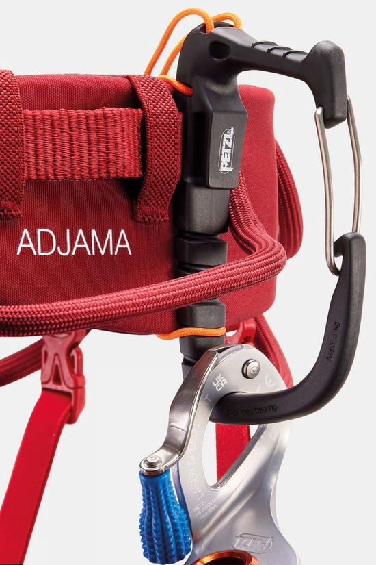 Petzl Adjama Climbing Harness Dark Red