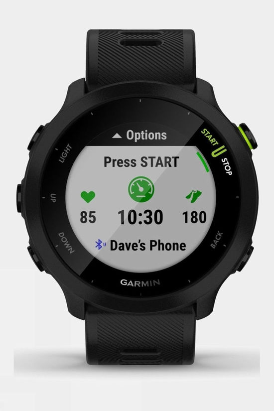 Garmin Forerunner 55 GPS Smartwatch Black