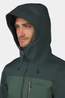 Ayacucho Mens Mountain Peak 3L Jacket Jungle Green Te
