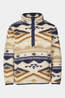 Ayacucho Kids Colorado Half Zip Fleece Ecru / Andesite