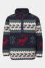 Ayacucho Kids Colorado Half Zip Fleece Sundried Tomato Combo