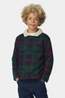 Ayacucho Kids Albert Overshirt Green Check
