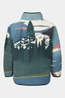 Ayacucho Kids Vive Half Zip Fleece Nostalgia Rose Pattern