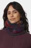 Ayacucho Kids Cuddlewrap Highloft Printed Neck Gaiter Andesite / Oxblood Combo