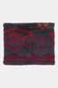Ayacucho Kids Cuddlewrap Highloft Printed Neck Gaiter Andesite / Oxblood Combo