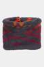 Ayacucho Kids Cuddlewrap Highloft Printed Neck Gaiter Andesite / Oxblood Combo
