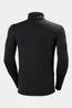 Helly Hansen Mens Lifa Merino Midweight Half-Zip Base Layer Top Black