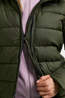 Didriksons Womens Tejla Parka Jacket Deep Green