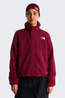 The North Face Womens Cragmont Snap Front Fleece Jacket  Burgundy Crush